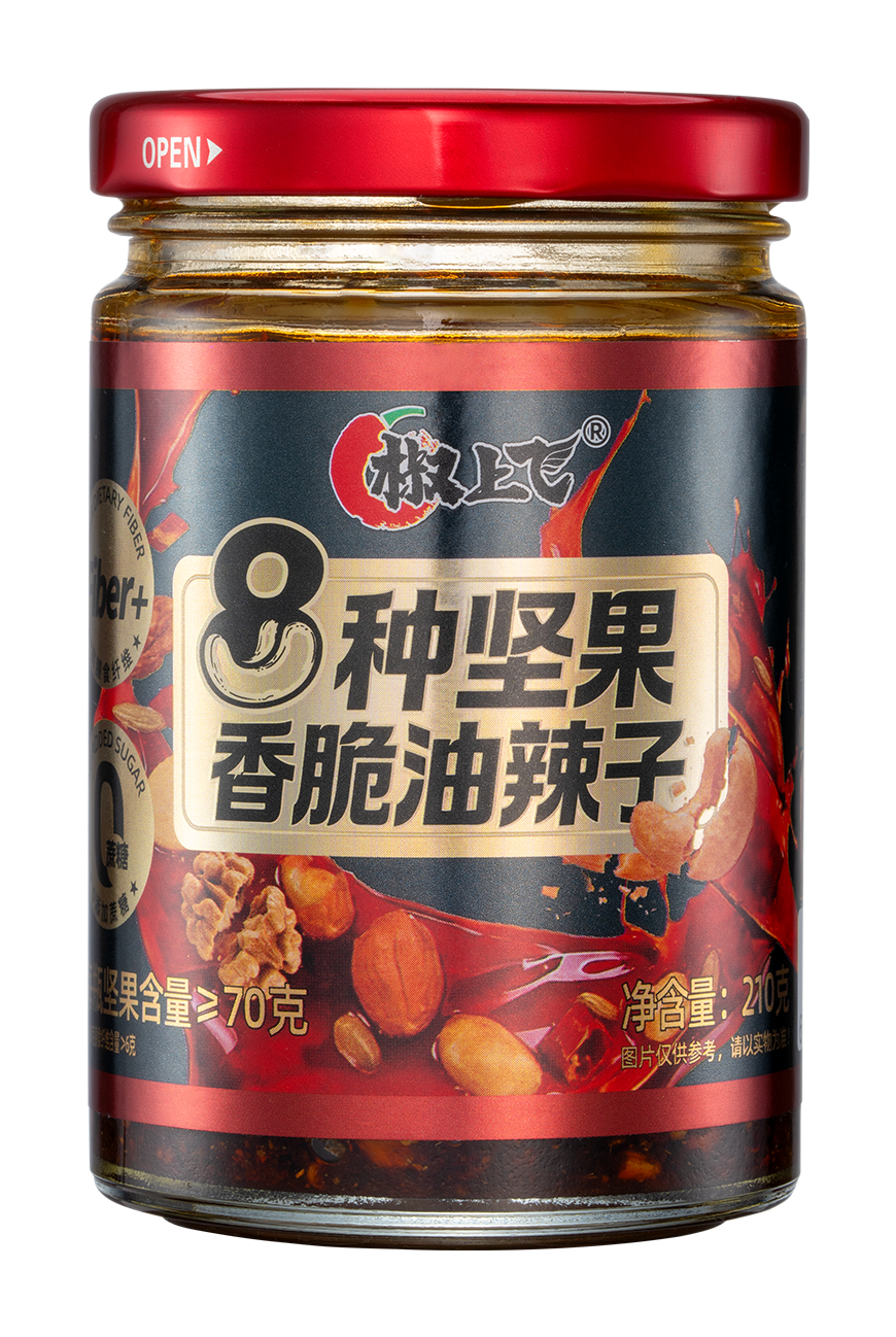8种坚果香脆油辣子